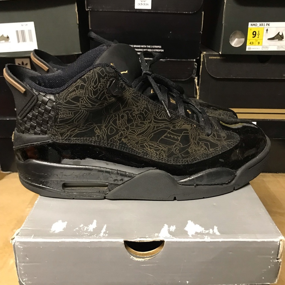 Used Air Jordan Dub-Zero size 9.5